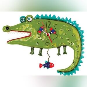 Cool Later Gator Clock